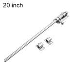 Serratura a scrocco scorrevole con maniglia a sfera in acciaio inox 201 con foro per serratura, 4 inch, 5 inch, 6 inch, 8 inch, 10 inch, 12 inch, 14 inch, 16 inch, 18 inch, 20 inch 12 Core, 20 inch 14 Core, 24 inch, 32 inch
