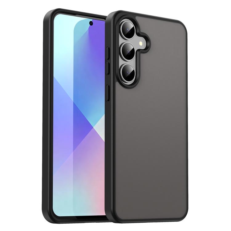 Custodia per telefono Fanying Series in PC ibrido TPU traslucido satinato, For Galaxy S25 FE 5G, For Galaxy S25+ 5G