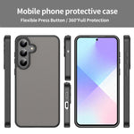Custodia per telefono Fanying Series in PC ibrido TPU traslucido satinato, For Galaxy S25 FE 5G, For Galaxy S25+ 5G