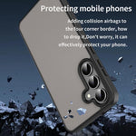 Custodia per telefono Fanying Series in PC ibrido TPU traslucido satinato, For Galaxy S25 FE 5G, For Galaxy S25+ 5G
