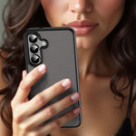 Custodia per telefono Fanying Series in PC ibrido TPU traslucido satinato, For Galaxy S25 FE 5G, For Galaxy S25+ 5G