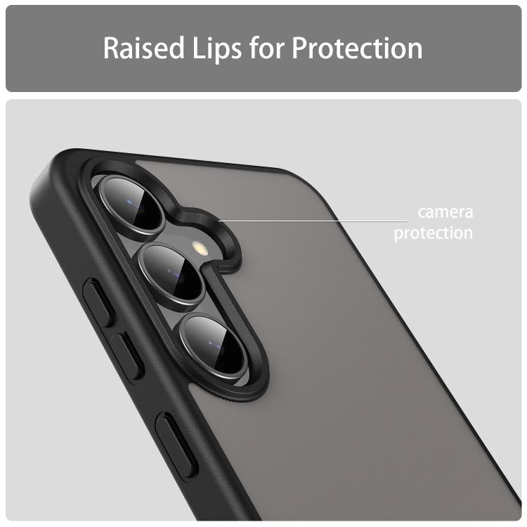 Custodia per telefono Fanying Series in PC ibrido TPU traslucido satinato, For Galaxy S25 FE 5G, For Galaxy S25+ 5G