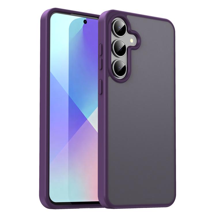 Custodia per telefono Fanying Series in PC ibrido TPU traslucido satinato, For Galaxy S25 FE 5G, For Galaxy S25+ 5G