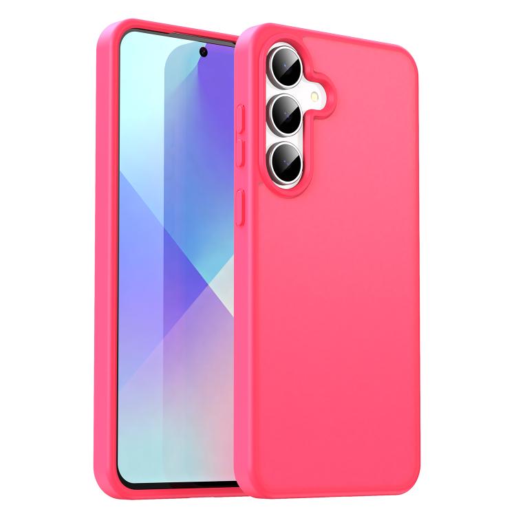 Custodia per telefono Fanying Series in PC ibrido TPU traslucido satinato, For Galaxy S25 FE 5G, For Galaxy S25+ 5G