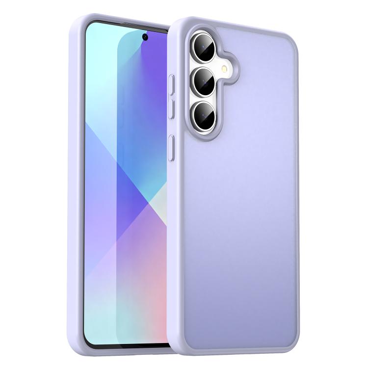 Custodia per telefono Fanying Series in PC ibrido TPU traslucido satinato, For Galaxy S25 FE 5G, For Galaxy S25+ 5G
