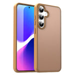 Custodia per telefono Fanying Series in PC ibrido TPU traslucido satinato, For Galaxy S24+ 5G