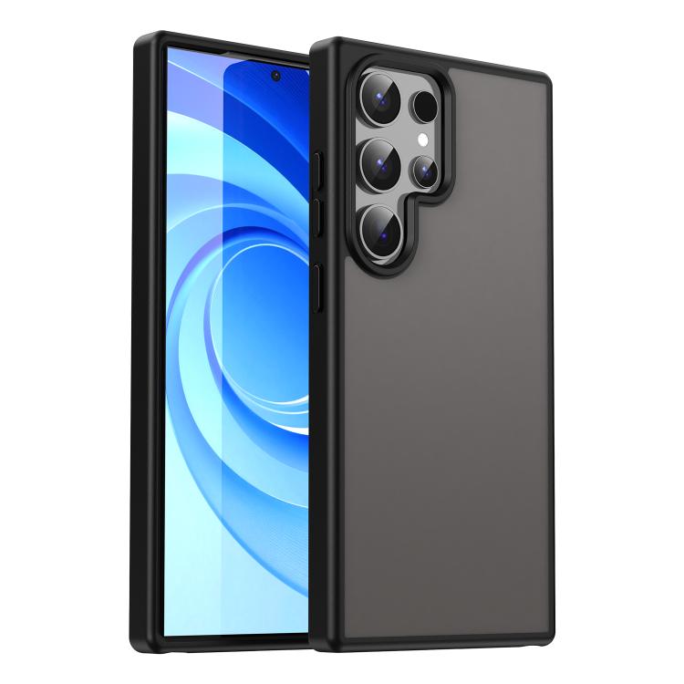 Custodia per telefono Fanying Series in PC ibrido TPU traslucido satinato, For Galaxy S25 Ultra 5G, For Galaxy S24 Ultra 5G