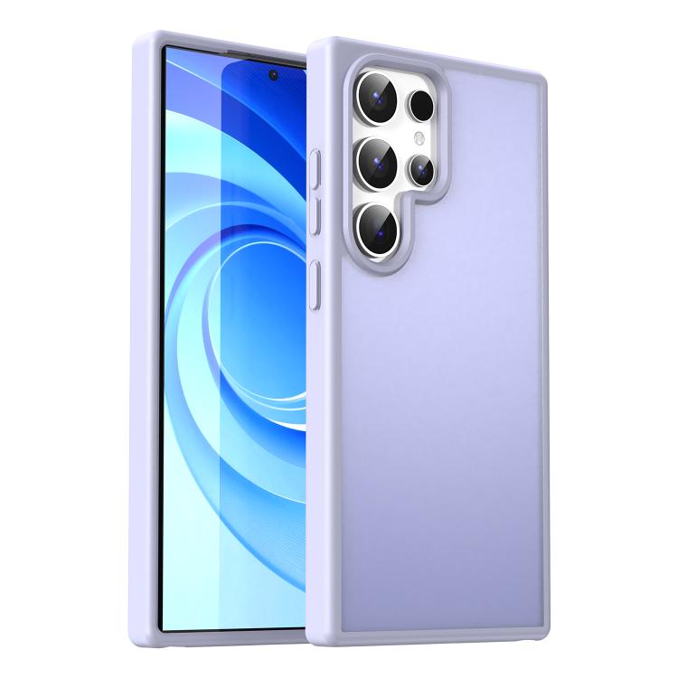 Custodia per telefono Fanying Series in PC ibrido TPU traslucido satinato, For Galaxy S25 Ultra 5G, For Galaxy S24 Ultra 5G