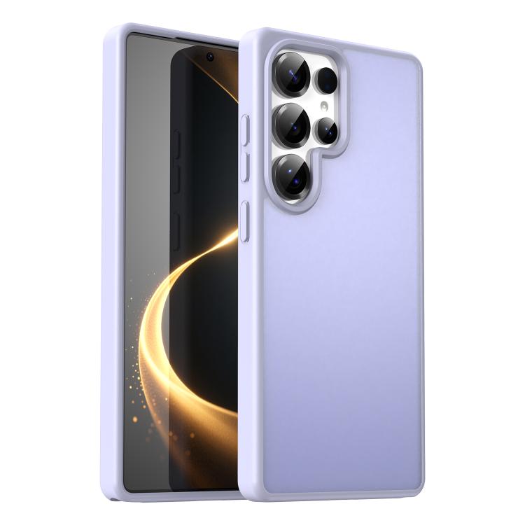 Custodia per telefono Fanying Series in PC ibrido TPU traslucido satinato, For Galaxy S25 Ultra 5G, For Galaxy S24 Ultra 5G