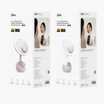 ZGA WX09 Specchio per il trucco magnetico multifunzione 4 in 1 con altoparlante Bluetooth