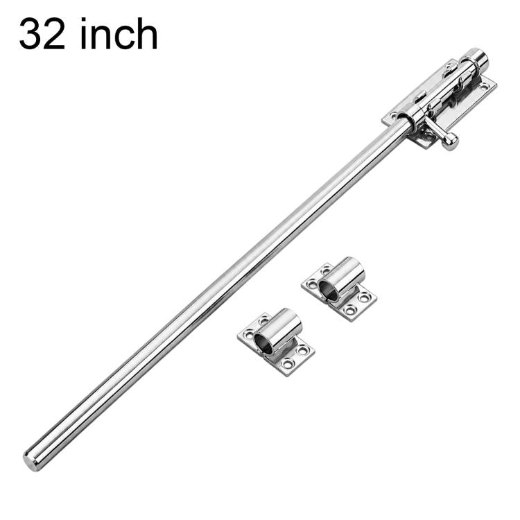 Serratura a scrocco scorrevole con maniglia a sfera in acciaio inox 304 e foro per serratura., 4 inch, 5 inch, 6 inch, 8 inch, 10 inch, 12 inch, 14 inch, 16 inch, 18 inch, 20 inch 12 Core, 20 inch 14 Core, 24 inch, 32 inch