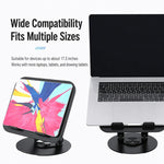 Supporto girevole 360 gradi per laptop fino a 17,3 pollici