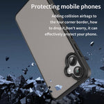 Custodia per telefono Fanying Series in PC ibrido TPU traslucido satinato, For Galaxy A06 4G, For Galaxy A35 5G