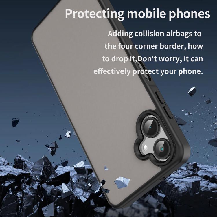 Custodia per telefono Fanying Series in PC ibrido TPU traslucido satinato, For Galaxy A06 4G, For Galaxy A35 5G