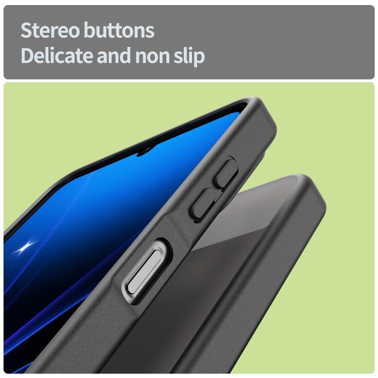 Custodia per telefono Fanying Series in PC ibrido TPU traslucido satinato, For Galaxy A06 4G, For Galaxy A35 5G