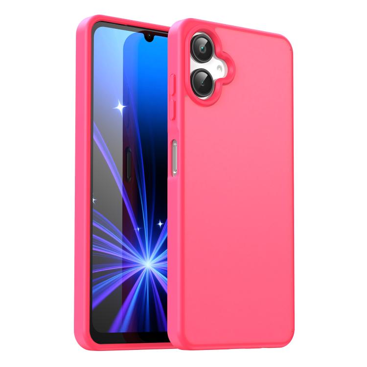 Custodia per telefono Fanying Series in PC ibrido TPU traslucido satinato, For Galaxy A06 4G, For Galaxy A35 5G
