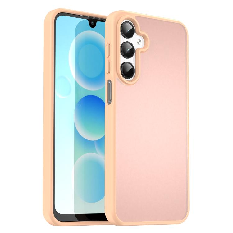 Custodia per telefono Fanying Series in PC ibrido TPU traslucido satinato, For Galaxy A16 4G, For Galaxy A16 5G