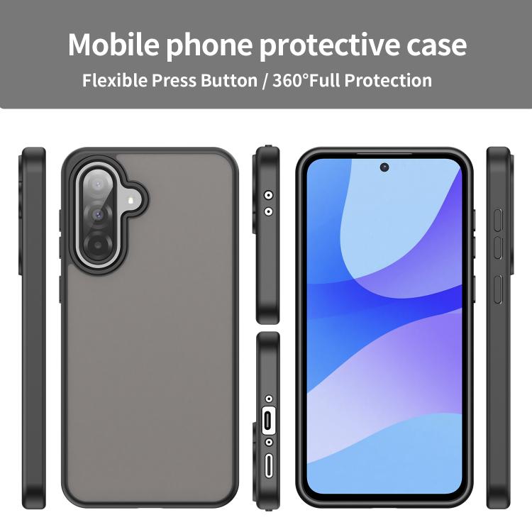 Custodia per telefono Fanying Series in PC ibrido TPU traslucido satinato, For Galaxy A56 5G, For Galaxy A36 5G