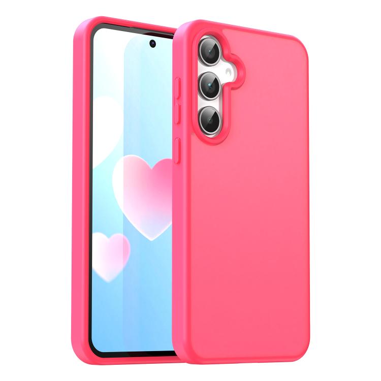 Custodia per telefono Fanying Series in PC ibrido TPU traslucido satinato, For Galaxy A06 4G, For Galaxy A35 5G
