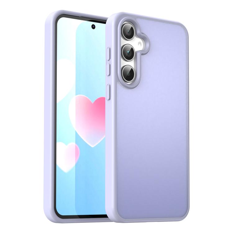 Custodia per telefono Fanying Series in PC ibrido TPU traslucido satinato, For Galaxy A06 4G, For Galaxy A35 5G