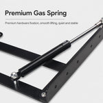 Confezione da 2 pezzi di supporto per mobili, staffa di sollevamento per tavolino da caffè con meccanismo di sollevamento del piano., Pneumatic Style, Spring Style