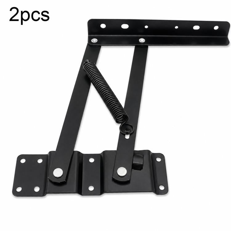 Confezione da 2 pezzi di supporto per mobili, staffa di sollevamento per tavolino da caffè con meccanismo di sollevamento del piano., Pneumatic Style, Spring Style