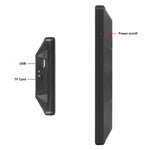 Specchietto retrovisore elettronico digitale HD cablato con touchscreen da 10,36 pollici per camion, set 2 in 1 con DVR BSD.