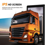 Specchietto retrovisore elettronico digitale HD cablato con touchscreen da 10,36 pollici per camion, set 2 in 1 con DVR BSD.