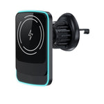 Supporto magnetico in acrilico per caricabatterie wireless da auto MDX-T6