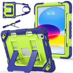 Custodia per tablet resistente con scomparto per penna, cinturino e ampio supporto., For iPad 2025 / 2022