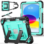 Custodia per tablet resistente con scomparto per penna, cinturino e ampio supporto., For iPad 2025 / 2022