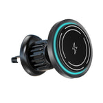 Supporto magnetico in acrilico per caricabatterie wireless da auto MDX-T8
