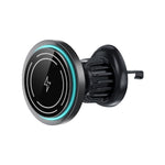 Supporto magnetico in acrilico per caricabatterie wireless da auto MDX-T8