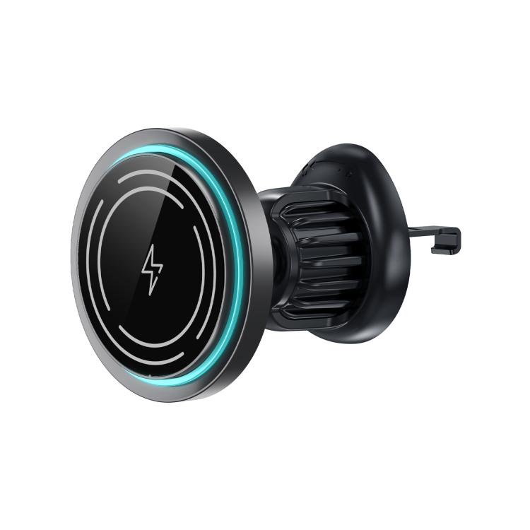 Supporto magnetico in acrilico per caricabatterie wireless da auto MDX-T8