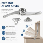 Asta di supporto meccanico per anta a sollevamento mobile, componenti per ferramenta per mobili, Knife Shape, Little Elf Flip-Up, Heavy Duty Flip-Up