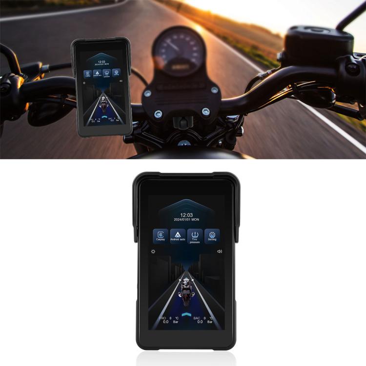 Navigatore GPS impermeabile 5 pollici per moto con CarPlay