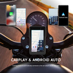 Navigatore GPS portatile impermeabile verticale da 5 pollici per moto, compatibile con CarPlay., Standard, Standard+Tire Pressure Monitor