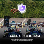 Navigatore GPS portatile impermeabile verticale da 5 pollici per moto, compatibile con CarPlay., Standard, Standard+Tire Pressure Monitor