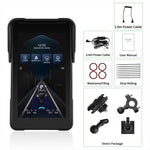 Navigatore GPS portatile impermeabile verticale da 5 pollici per moto, compatibile con CarPlay., Standard, Standard+Tire Pressure Monitor
