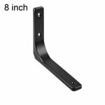 Semplici staffe di supporto ad angolo retto a forma di L in acciaio laminato a freddo per mensole a muro., 3 inch, 4 inch, 5 inch, 6 inch, 8 inch, 10 inch, 12 inch, 16 inch