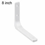Semplici staffe di supporto ad angolo retto a forma di L in acciaio laminato a freddo per mensole a muro., 3 inch, 4 inch, 5 inch, 6 inch, 8 inch, 10 inch, 12 inch, 16 inch