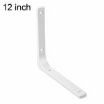 Semplici staffe di supporto ad angolo retto a forma di L in acciaio laminato a freddo per mensole a muro., 3 inch, 4 inch, 5 inch, 6 inch, 8 inch, 10 inch, 12 inch, 16 inch