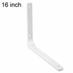 Semplici staffe di supporto ad angolo retto a forma di L in acciaio laminato a freddo per mensole a muro., 3 inch, 4 inch, 5 inch, 6 inch, 8 inch, 10 inch, 12 inch, 16 inch