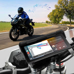 Navigatore GPS portatile da 8,1 pollici impermeabile e wireless per moto, compatibile con CarPlay., Standard, Standard+Tire Pressure Monitor