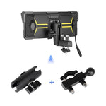 Navigatore GPS portatile da 8,1 pollici impermeabile e wireless per moto, compatibile con CarPlay., Standard, Standard+Tire Pressure Monitor