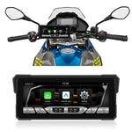 Navigatore GPS portatile da 8,1 pollici impermeabile e wireless per moto, compatibile con CarPlay., Standard, Standard+Tire Pressure Monitor