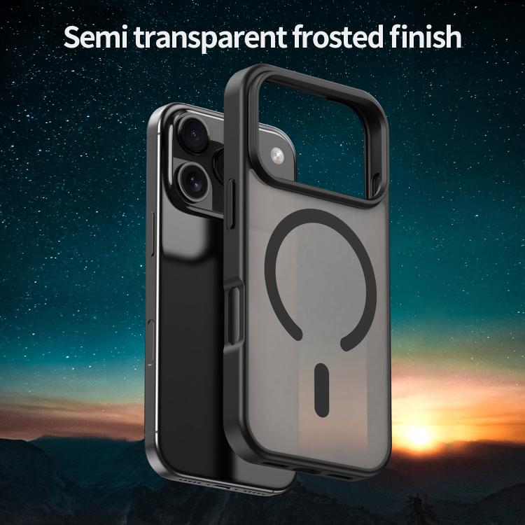 Custodia MagSafe ibrida traslucida in PC e TPU per iPhone 18 Pro e 18 Pro Max