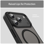 Custodia MagSafe ibrida traslucida in PC e TPU per iPhone 18 Pro e 18 Pro Max