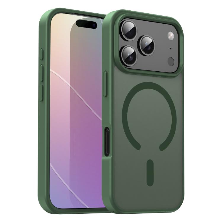 Custodia MagSafe ibrida traslucida in PC e TPU per iPhone 18 Pro e 18 Pro Max