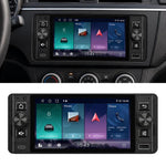 Console centrale da 5 pollici Single Din con Android 15, CarPlay e navigatore video per auto., Standard, Standard+Reversing Camera+Mic